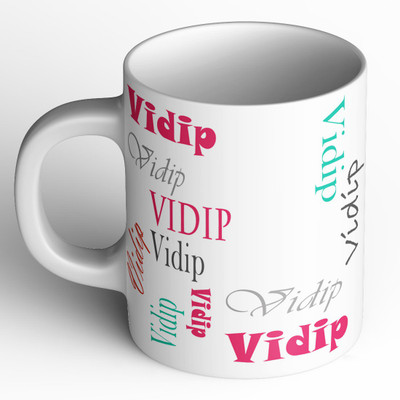 Abaronee Vidip b004 in name 001 Ceramic Coffee Mug(350 ml)