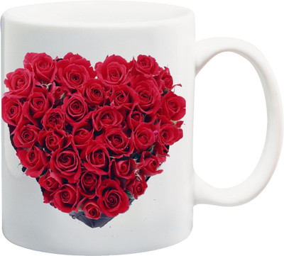 

ME&YOU Gift for Husband Wife Couple Lover Girlfriend Boyfriend Fiancée Fiancé On Anniversary Valentine's Day (IZ17-CK-MU-064) Printed Ceramic Mug(325 ml), Multicolor;white