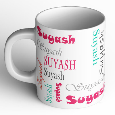 Abaronee Suyash b004 in name 001 Ceramic Coffee Mug(350 ml)