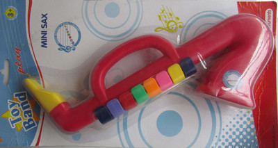 

Three Mask Beautiful Mini Sax For Kids - Color Red(Red)