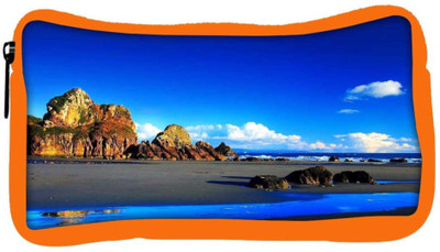 

Snoogg Eco Friendly Canvas Blue Color Water Designer Student Pen Pencil Case Coin Purse Pouch Cosmetic Makeup Bag (ORANGE) Pouch(Multicolor)