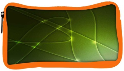 

Snoogg Eco Friendly Canvas Abstract Green Shapes Background Texture Student Pen Pencil Case Coin Purse Pouch Cosmetic Makeup Bag (ORANGE) Pouch(Multicolor)