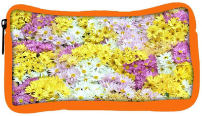 

Snoogg Eco Friendly Canvas Dreams Fields Flower Designer Student Pen Pencil Case Coin Purse Pouch Cosmetic Makeup Bag (ORANGE) Pouch(Multicolor)