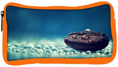 

Snoogg Eco Friendly Canvas Coffee Bean Drop Water Designer Student Pen Pencil Case Coin Purse Pouch Cosmetic Makeup Bag (ORANGE) Pouch(Multicolor)