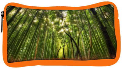 

Snoogg Eco Friendly Canvas Small Path In Forest Designer Student Pen Pencil Case Coin Purse Pouch Cosmetic Makeup Bag (ORANGE) Pouch(Multicolor)