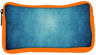 

Snoogg Eco Friendly Canvas Blue Texture Designer Student Pen Pencil Case Coin Purse Pouch Cosmetic Makeup Bag (ORANGE) Pouch(Multicolor)