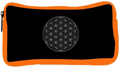 

Snoogg Eco Friendly Canvas One Flower Of Life Sacred Geometry Designer Student Pen Pencil Case Coin Purse Pouch Cosmetic Makeup Bag (ORANGE) Pouch(Multicolor)
