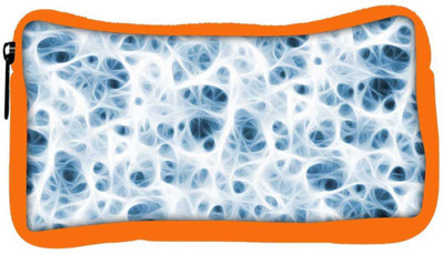

Snoogg Eco Friendly Canvas Nerves System Student Pen Pencil Case Coin Purse Pouch Cosmetic Makeup Bag (ORANGE) Pouch(Multicolor)