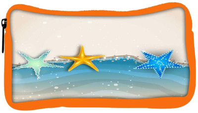 

Snoogg Eco Friendly Canvas Abstract Summer Background Student Pen Pencil Case Coin Purse Pouch Cosmetic Makeup Bag (ORANGE) Pouch(Multicolor)