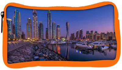 

Snoogg Eco Friendly Canvas Yourd Side Lake In Dubai Designer Student Pen Pencil Case Coin Purse Pouch Cosmetic Makeup Bag (ORANGE) Pouch(Multicolor)