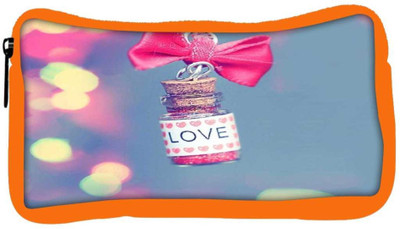

Snoogg Eco Friendly Canvas Love Potion Student Pen Pencil Case Coin Purse Pouch Cosmetic Makeup Bag (ORANGE) Pouch(Multicolor)
