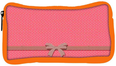 

Snoogg Eco Friendly Canvas Gift Polka Student Pen Pencil Case Coin Purse Pouch Cosmetic Makeup Bag (ORANGE) Pouch(Multicolor)
