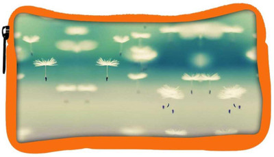 

Snoogg Eco Friendly Canvas Dandelion White Student Pen Pencil Case Coin Purse Pouch Cosmetic Makeup Bag (ORANGE) Pouch(Multicolor)