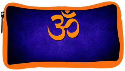 

Snoogg Eco Friendly Canvas Hindu Religion Designer Student Pen Pencil Case Coin Purse Pouch Cosmetic Makeup Bag (ORANGE) Pouch(Multicolor)