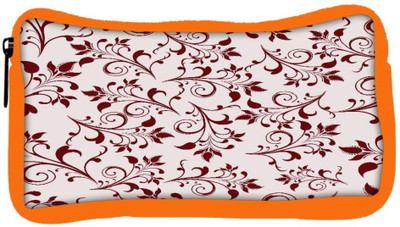 

Snoogg Eco Friendly Canvas Seamless Floral Pattern Abstract Background Student Pen Pencil Case Coin Purse Pouch Cosmetic Makeup Bag (ORANGE) Pouch(Multicolor)