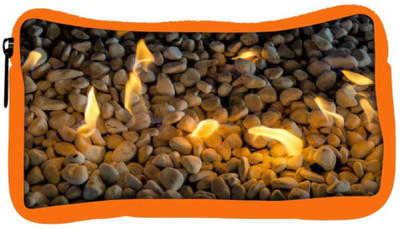 

Snoogg Eco Friendly Canvas Fire Pebble Designer Student Pen Pencil Case Coin Purse Pouch Cosmetic Makeup Bag (ORANGE) Pouch(Multicolor)