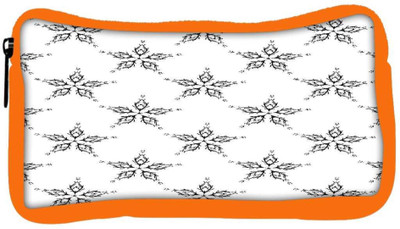 

Snoogg Eco Friendly Canvas Grey Floral Star Designer Student Pen Pencil Case Coin Purse Pouch Cosmetic Makeup Bag (ORANGE) Pouch(Multicolor)