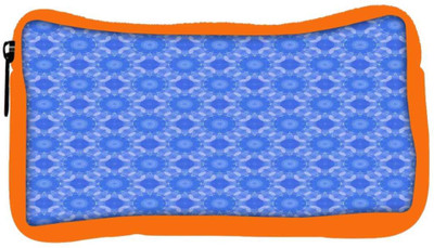 

Snoogg Eco Friendly Canvas Blue Flourish Pattern Student Pen Pencil Case Coin Purse Pouch Cosmetic Makeup Bag (ORANGE) Pouch(Multicolor)