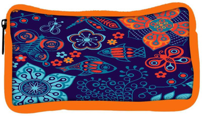 

Snoogg Eco Friendly Canvas Colorful Floral Seamless Pattern In Cartoon Style Seamless Pattern Student Pen Pencil Case Coin Purse Pouch Cosmetic Makeup Bag (ORANGE) Pouch(Multicolor)