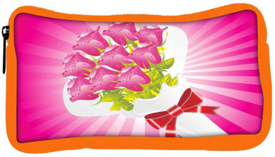 

Snoogg Eco Friendly Canvas Beautifull Flower Bouque Series Design Student Pen Pencil Case Coin Purse Pouch Cosmetic Makeup Bag (ORANGE) Pouch(Multicolor)