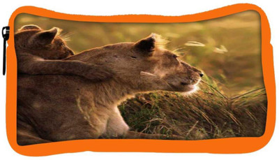 

Snoogg Eco Friendly Canvas Cubs And Lions Student Pen Pencil Case Coin Purse Pouch Cosmetic Makeup Bag (ORANGE) Pouch(Multicolor)