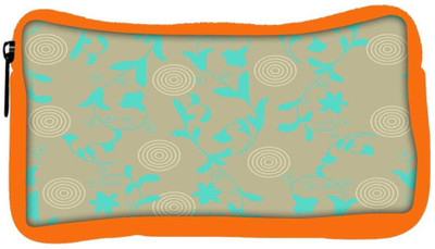 

Snoogg Eco Friendly Canvas Green Floral Designer Student Pen Pencil Case Coin Purse Pouch Cosmetic Makeup Bag (ORANGE) Pouch(Multicolor)