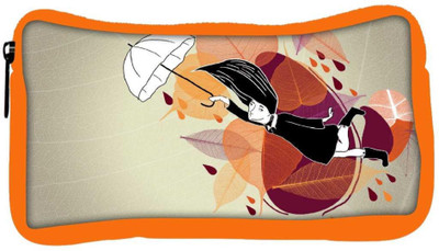 

Snoogg Eco Friendly Canvas Girl With White Umbrella Designer Student Pen Pencil Case Coin Purse Pouch Cosmetic Makeup Bag (ORANGE) Pouch(Multicolor)