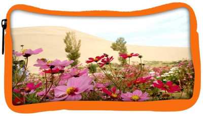 

Snoogg Eco Friendly Canvas Green Leaves Designer Student Pen Pencil Case Coin Purse Pouch Cosmetic Makeup Bag (ORANGE) Pouch(Multicolor)