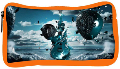 

Snoogg Eco Friendly Canvas Guitar Mechanism Designer Student Pen Pencil Case Coin Purse Pouch Cosmetic Makeup Bag (ORANGE) Pouch(Multicolor)