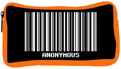 

Snoogg Eco Friendly Canvas Anonymous Barcode Designer Student Pen Pencil Case Coin Purse Pouch Cosmetic Makeup Bag (ORANGE) Pouch(Multicolor)