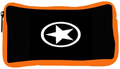 

Snoogg Eco Friendly Canvas Just A Star Student Pen Pencil Case Coin Purse Pouch Cosmetic Makeup Bag (ORANGE) Pouch(Multicolor)