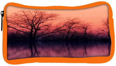 

Snoogg Eco Friendly Canvas Nature Wallpaper Student Pen Pencil Case Coin Purse Pouch Cosmetic Makeup Bag (ORANGE) Pouch(Multicolor)