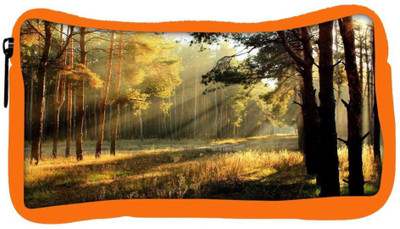 

Snoogg Eco Friendly Canvas Dense Anstract Forest Designer Student Pen Pencil Case Coin Purse Pouch Cosmetic Makeup Bag (ORANGE) Pouch(Multicolor)