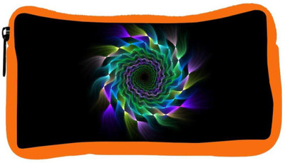 

Snoogg Eco Friendly Canvas Vortex Abstract Designer Student Pen Pencil Case Coin Purse Pouch Cosmetic Makeup Bag (ORANGE) Pouch(Multicolor)