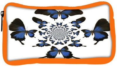 

Snoogg Eco Friendly Canvas Kaleidoscopic Butterflies Student Pen Pencil Case Coin Purse Pouch Cosmetic Makeup Bag (ORANGE) Pouch(Multicolor)