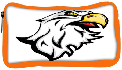 

Snoogg Eco Friendly Canvas Angry Eagle Mascot Student Pen Pencil Case Coin Purse Pouch Cosmetic Makeup Bag (ORANGE) Pouch(Multicolor)