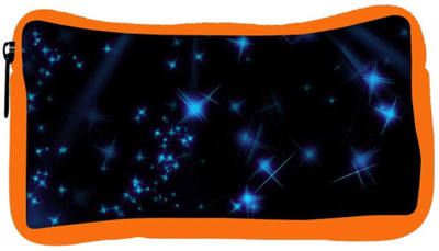 

Snoogg Eco Friendly Canvas Stars And Circles Student Pen Pencil Case Coin Purse Pouch Cosmetic Makeup Bag (ORANGE) Pouch(Multicolor)