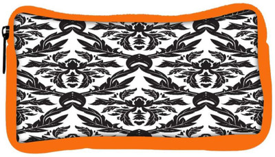 

Snoogg Eco Friendly Canvas Christmas Leaves Designer Student Pen Pencil Case Coin Purse Pouch Cosmetic Makeup Bag (ORANGE) Pouch(Multicolor)