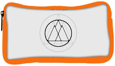 

Snoogg Eco Friendly Canvas The Triangle Minimalistic Designer Student Pen Pencil Case Coin Purse Pouch Cosmetic Makeup Bag (ORANGE) Pouch(Multicolor)