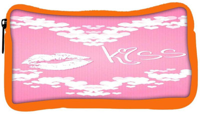 

Snoogg Eco Friendly Canvas Pink Kiss Designer Student Pen Pencil Case Coin Purse Pouch Cosmetic Makeup Bag (ORANGE) Pouch(Multicolor)