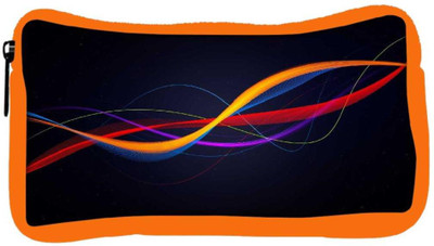

Snoogg Eco Friendly Canvas Colorful Pattern Design Designer Student Pen Pencil Case Coin Purse Pouch Cosmetic Makeup Bag (ORANGE) Pouch(Multicolor)
