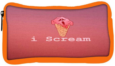 

Snoogg Eco Friendly Canvas I Scream Student Pen Pencil Case Coin Purse Pouch Cosmetic Makeup Bag (ORANGE) Pouch(Multicolor)