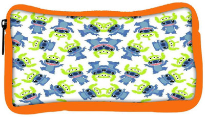 

Snoogg Eco Friendly Canvas Alien Blue Cartoon Cute Student Pen Pencil Case Coin Purse Pouch Cosmetic Makeup Bag (ORANGE) Pouch(Multicolor)