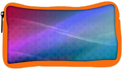 

Snoogg Eco Friendly Canvas Abstract Multiolor Wall Designer Student Pen Pencil Case Coin Purse Pouch Cosmetic Makeup Bag (ORANGE) Pouch(Multicolor)