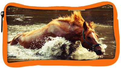 

Snoogg Eco Friendly Canvas Horse In Water Designer Student Pen Pencil Case Coin Purse Pouch Cosmetic Makeup Bag (ORANGE) Pouch(Multicolor)