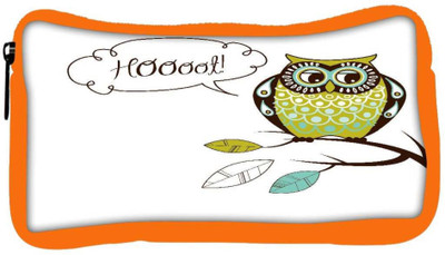 

Snoogg Eco Friendly Canvas Cute Vector Owl Hoooot Card Student Pen Pencil Case Coin Purse Pouch Cosmetic Makeup Bag (ORANGE) Pouch(Multicolor)