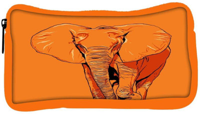 

Snoogg Eco Friendly Canvas Orange Mamoth 2475 Student Pen Pencil Case Coin Purse Pouch Cosmetic Makeup Bag (ORANGE) Pouch(Multicolor)