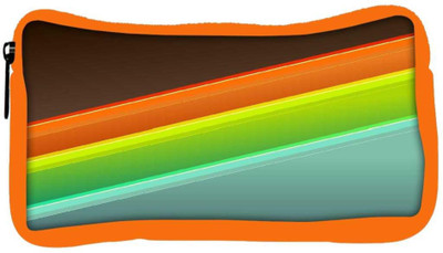 

Snoogg Eco Friendly Canvas Red Green Blue Designer Student Pen Pencil Case Coin Purse Pouch Cosmetic Makeup Bag (ORANGE) Pouch(Multicolor)