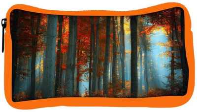 

Snoogg Eco Friendly Canvas Abstract Red Forest Designer Student Pen Pencil Case Coin Purse Pouch Cosmetic Makeup Bag (ORANGE) Pouch(Multicolor)