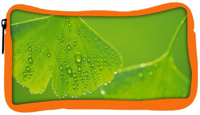 

Snoogg Eco Friendly Canvas Green Leaves Designer Student Pen Pencil Case Coin Purse Pouch Cosmetic Makeup Bag (ORANGE) Pouch(Multicolor)